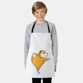 Tablier Cochon de Guinée au Yoga Exercice d'étirement (Porté)