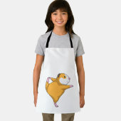 Tablier Cochon de Guinée au Yoga Exercice d'étirement (Insitu)