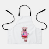 Tablier Cochon en cours d'exécution (Recto)