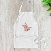 Tablier Cochon Sur Une Flèche