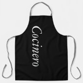 Tablier Cocinero (Recto)
