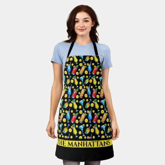 Tablier Cocktails (Porté)