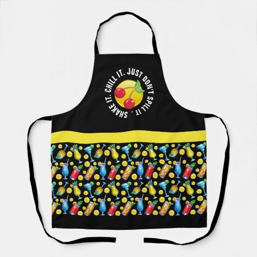 Tablier Cocktails Apron (Recto)