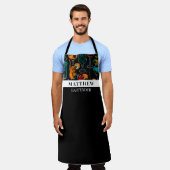 Tablier Cocktails Motif Professionnel Femme Bartender (Porté)