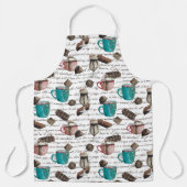 Tablier Cocoa marshmallows chocolat chaud bonbons hiver (Recto)