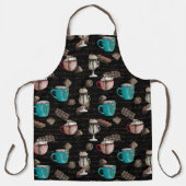 Tablier Cocoa marshmallows chocolat chaud bonbons hiver (Recto)