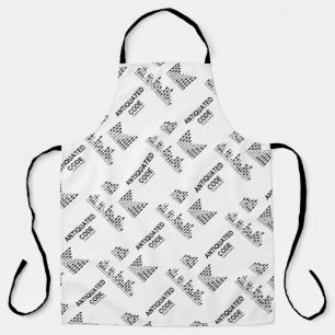 Tablier Code ancien Code international du morse Humour