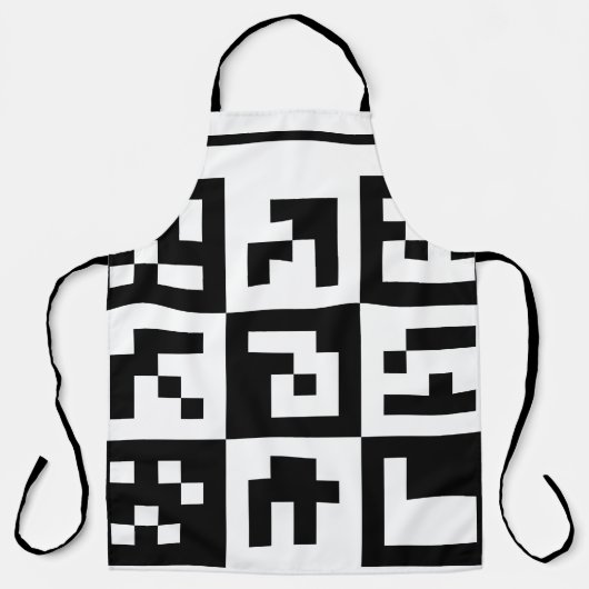 Tablier code qr (Recto)