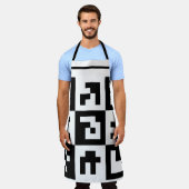 Tablier code qr (Porté)