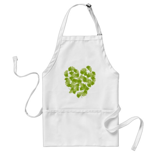 Tablier Coeur de feuille de Ginkgo (Devant)