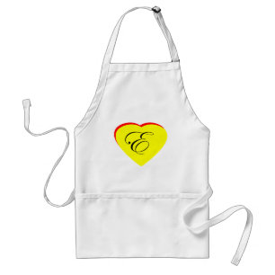 Tablier Coeur Jaune Rouge E Faire-part de mariage Le MUSÉE