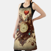 Tablier Coeur Steampunk/Saint-Valentin (Insitu)
