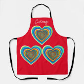Tablier Coeur valentin multicolore Thunder_Cove (Recto)