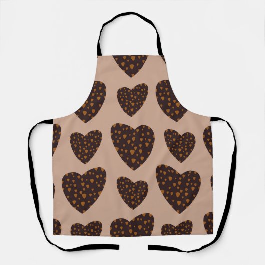 Tablier Coeurs, Coeurs et plus Coeurs Apron (Recto)
