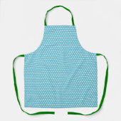 Tablier Coeurs cool Chef bleu Baker Apron femmes (Recto)