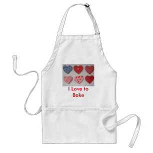 Tablier Coeurs de biscuits Valentine