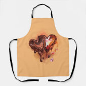 Tablier Coeurs de chocolat (Recto)