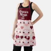 Tablier Coeurs de la reine maman (Insitu)
