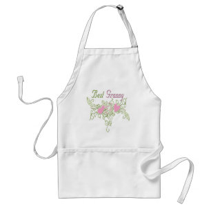 Tablier Coeurs de tourbillonnement de meilleure mamie