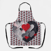 Tablier Coeurs enchantés (Recto)