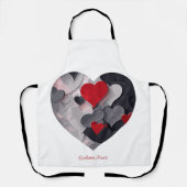 Tablier Coeurs enchantés (Recto)