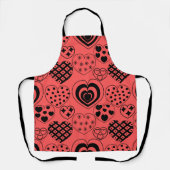Tablier Coeurs répétitifs (Recto)