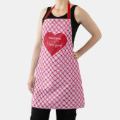 Tablier Cœurs Roses Classiques Saint-Valentin Je T (Insitu)