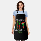Tablier Coiffeur Cadeaux assortis d'équipage de Noël (Porté)