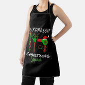 Tablier Coiffeur Cadeaux assortis d'équipage de Noël (Insitu)