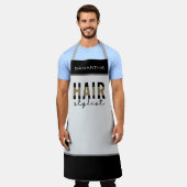 Tablier Coiffeur de coiffure personnalisée (Porté)