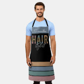 Tablier Coiffeur de coiffure personnalisée (Porté)