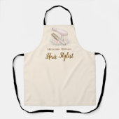 Tablier Coiffeur Floral Élégant (Recto)