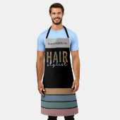 Tablier Coiffeur Hairlist personnalisé Apron (Porté)