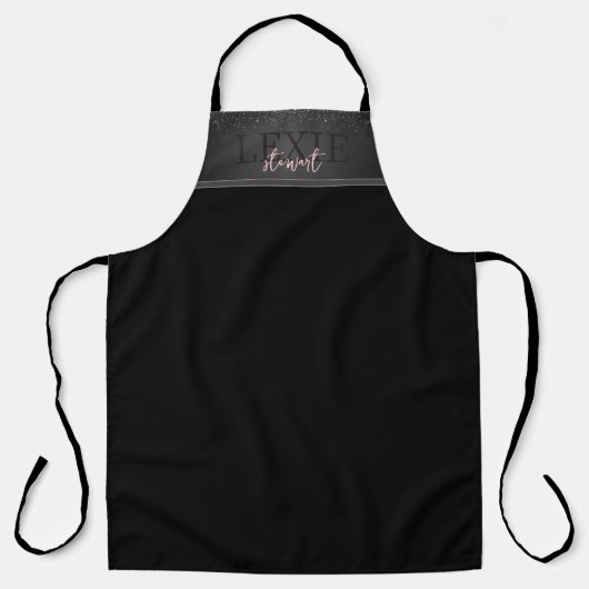 Tablier Coiffeur Minimaliste et Élégant (Recto)
