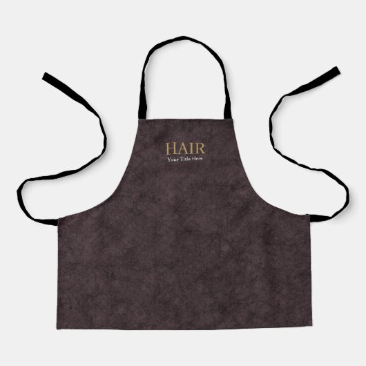 Tablier Coiffeur Professionnel Personnalisable (Recto)