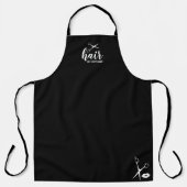 Tablier Coiffure personnalisée par coiffeur (Recto)