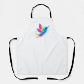 Tablier Colibri arc-en-ciel exotique (Recto)