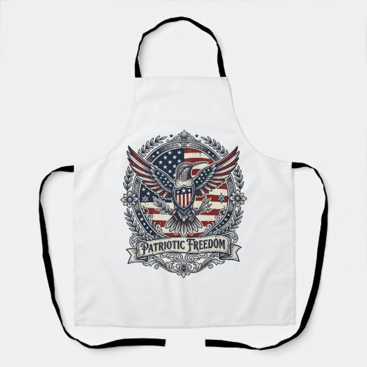 Tablier Colibri Patriotique (Recto)