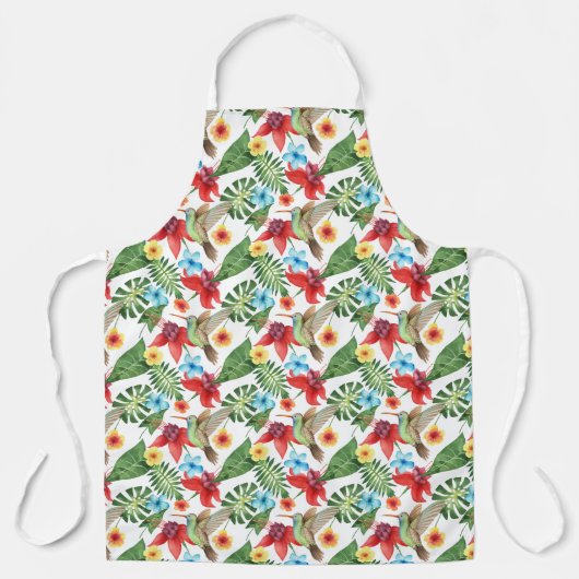 Tablier Colibri tropical (Recto)