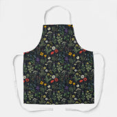 Tablier Collage de fleurs sauvages (Recto)