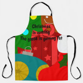 Tablier Collage de Noël (Recto)