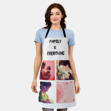 Collage de photos personnalisé avec typographie mi