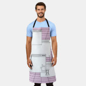 Tablier Collage des éléments de l'interface utilisateur. C (Porté)