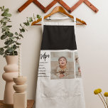 Tablier Collage moderne Meilleur grand-père Jamais beauté<br><div class="desc">Un collage moderne "Best Grand-père Ever" cadeau est une façon créative et personnalisée de montrer votre appréciation et votre amour pour votre grand-père. Ce type de cadeau implique généralement l'utilisation de la technologie numérique pour compiler une collection de photos et d'images qui présentent des moments et des souvenirs spéciaux que...</div>