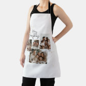 Tablier "Collage personnalisé de quatre photos de Noël Joy (Insitu)
