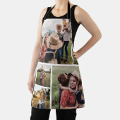 Tablier Collage photo de famille personnalisée (Insitu)