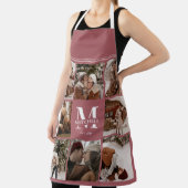 Tablier Collage photo de famille simple et moderne | Monog (Insitu)