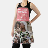 Tablier Collage photo de 'Food Tastes Better with Friends' (Insitu)