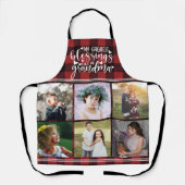 Tablier Collage photo de grand-mère Plus grandes bénédicti (Recto)