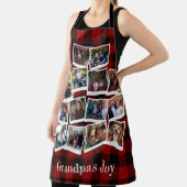 Tablier Collage photo de Grand-père de Rustic Buffalo Plai (Insitu)